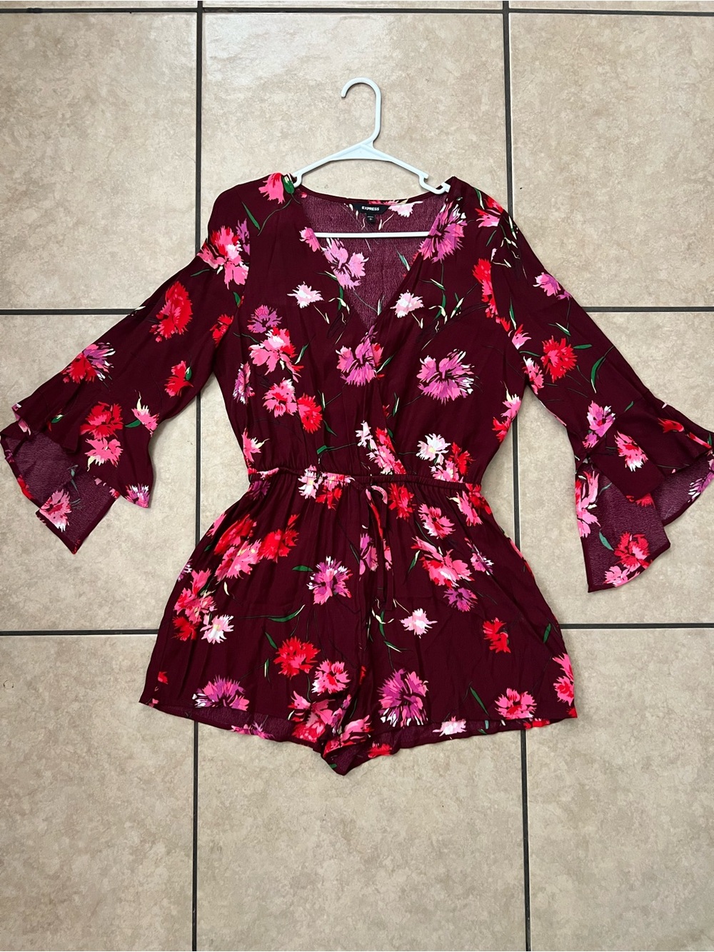 Express Floral Romper